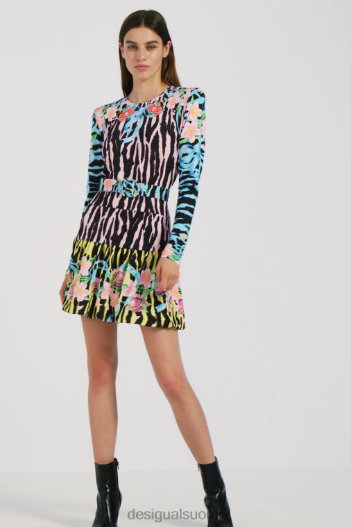 seepra ohut lyhyt mekko Desigual naiset F4V041126 vaatetus