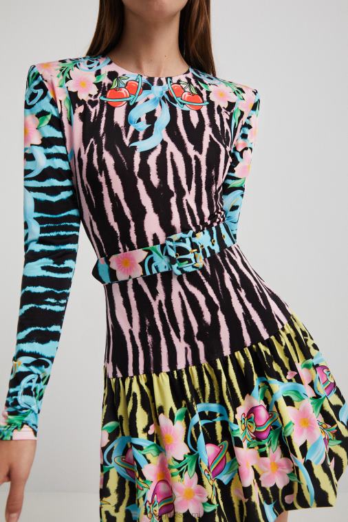 seepra ohut lyhyt mekko Desigual naiset F4V041126 vaatetus