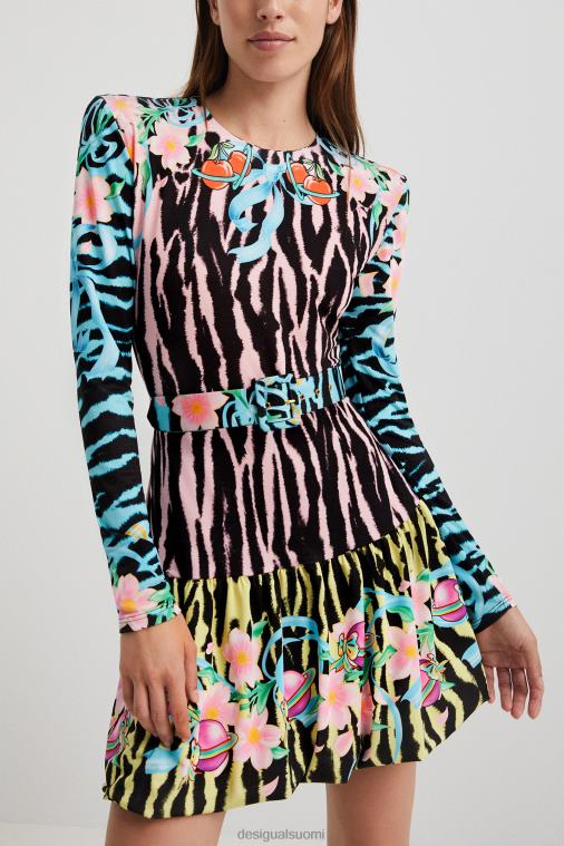 seepra ohut lyhyt mekko Desigual naiset F4V041126 vaatetus