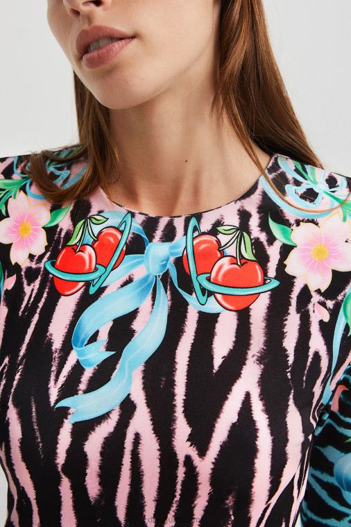 seepra ohut lyhyt mekko Desigual naiset F4V041126 vaatetus