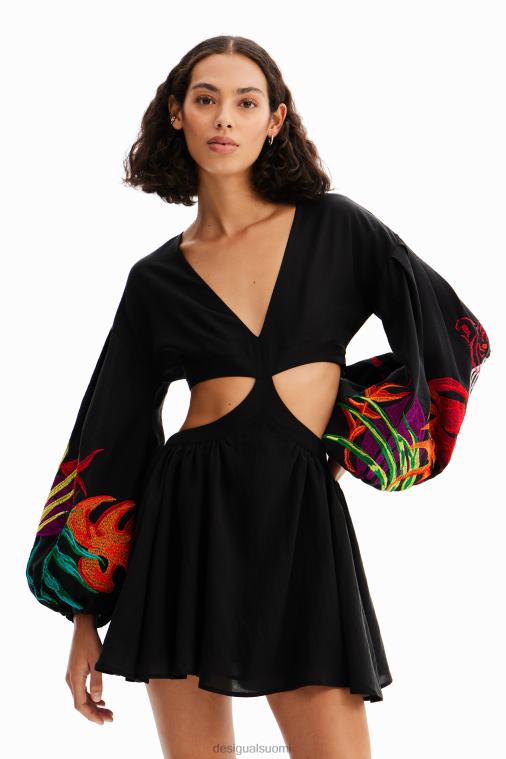 stella jean lyhyt leikkausmekko Desigual naiset F4V04286 vaatetus