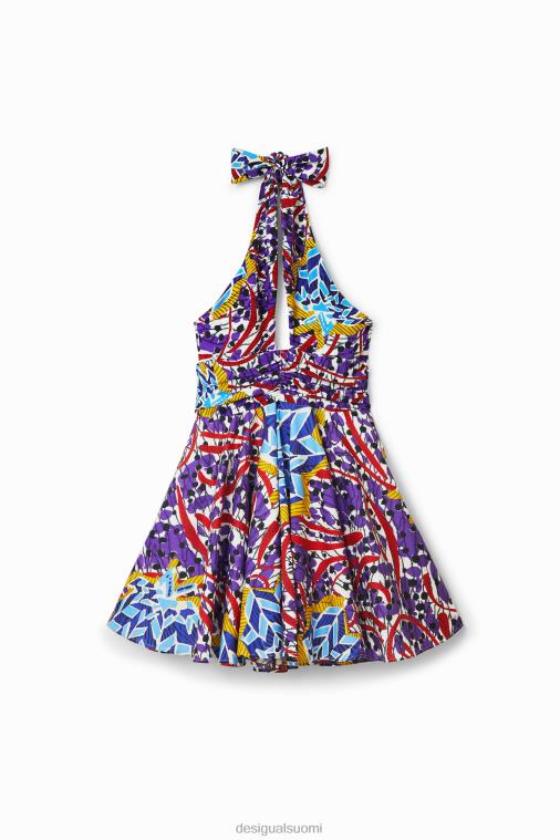 stella jean lyhyt rusetti mekko Desigual naiset F4V04708 vaatetus