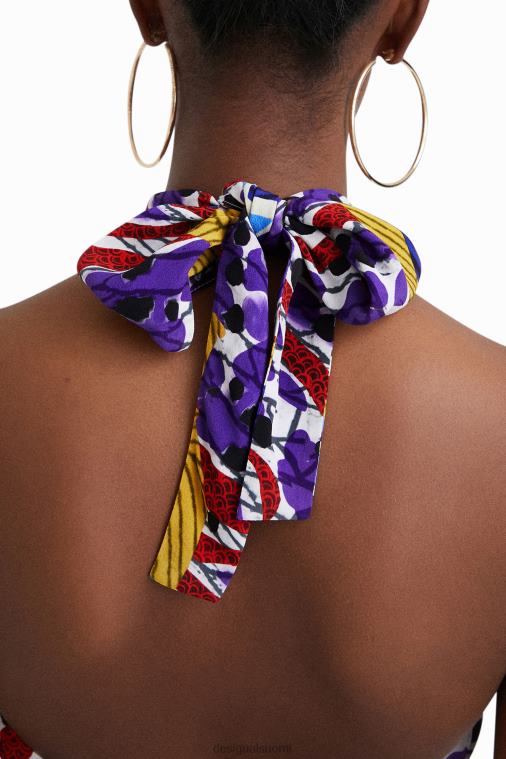 stella jean lyhyt rusetti mekko Desigual naiset F4V04708 vaatetus