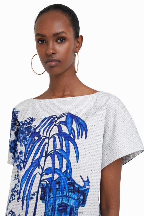 stella jean lyhyt tunika Desigual naiset F4V041071 vaatetus