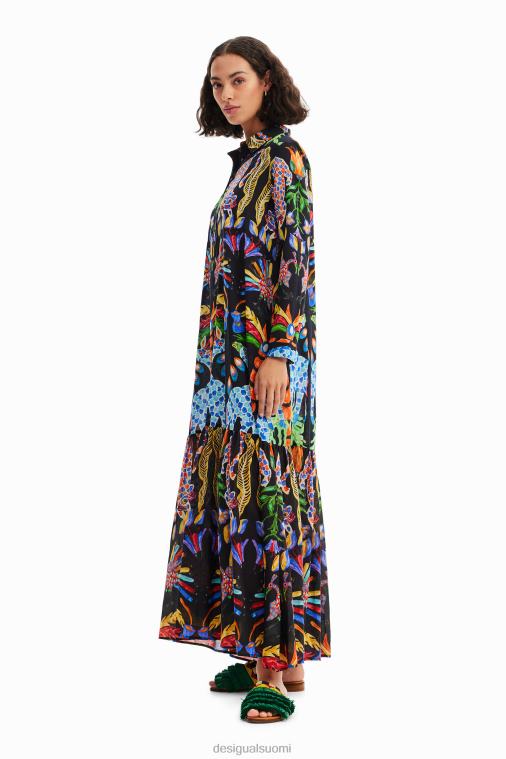 stella jean maxi paitamekko Desigual naiset F4V0420 vaatetus