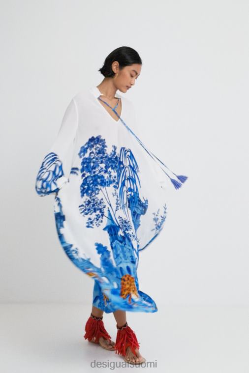 stella jean pitkä kaftan Desigual naiset F4V04709 vaatetus