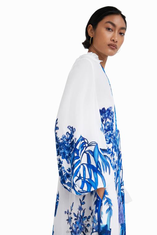 stella jean pitkä kaftan Desigual naiset F4V04709 vaatetus