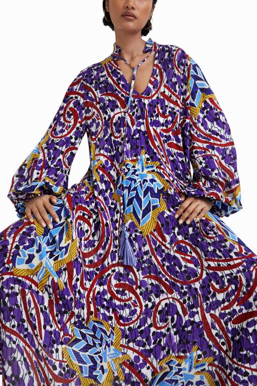 stella jean pitkä kaftan Desigual naiset F4V04832 vaatetus