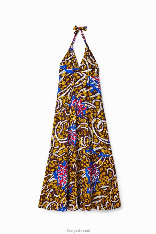 stella jean pitkä riimumekko Desigual naiset F4V04707 vaatetus