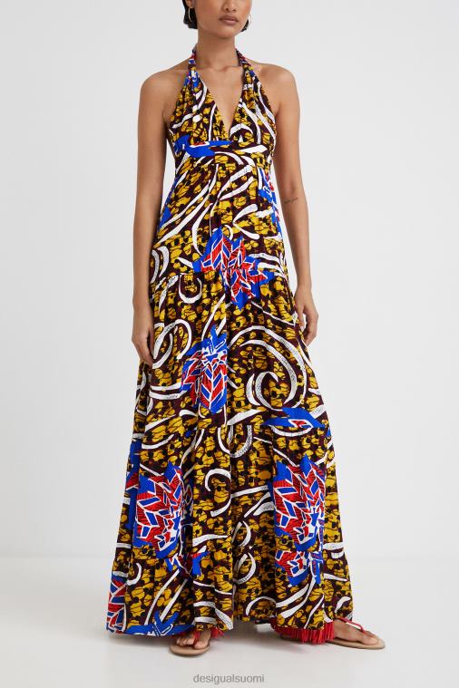 stella jean pitkä riimumekko Desigual naiset F4V04707 vaatetus