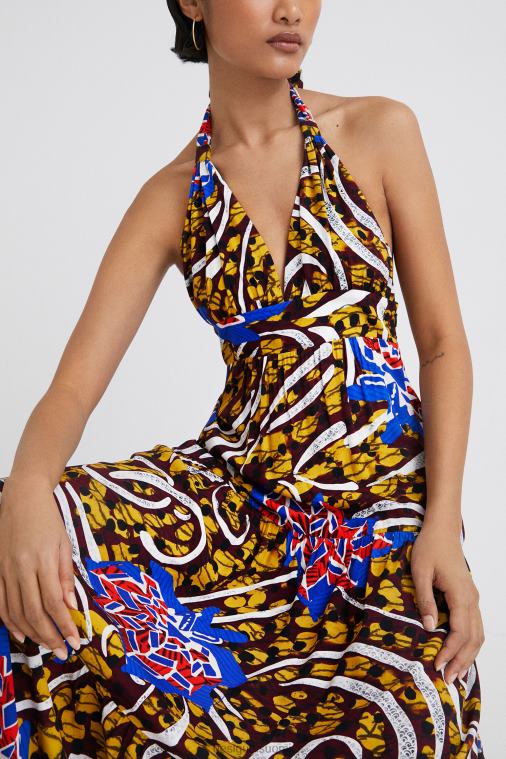 stella jean pitkä riimumekko Desigual naiset F4V04707 vaatetus