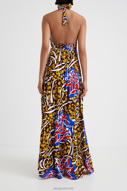 stella jean pitkä riimumekko Desigual naiset F4V04707 vaatetus