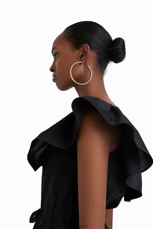 stella jean röyhelöinen midi-mekko Desigual naiset F4V04934 vaatetus