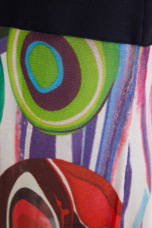 taiteellinen helma mekko Desigual naiset F4V04994 vaatetus