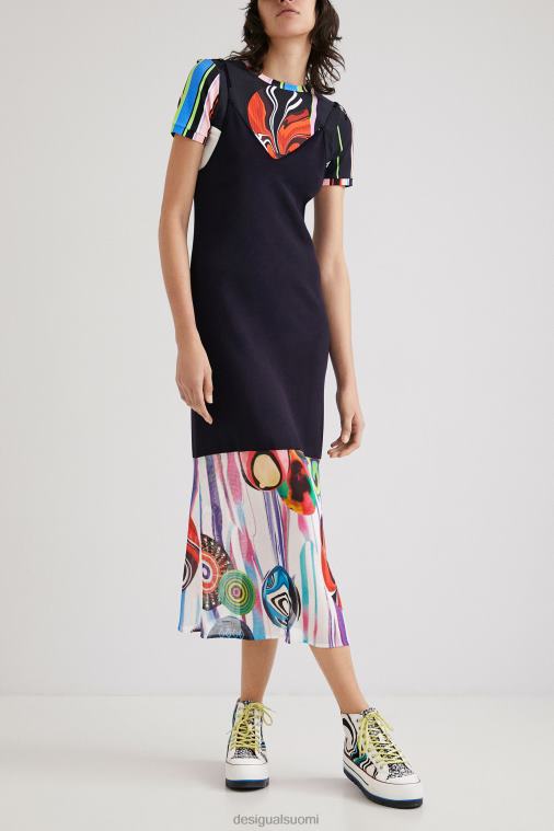 taiteellinen helma mekko Desigual naiset F4V04994 vaatetus
