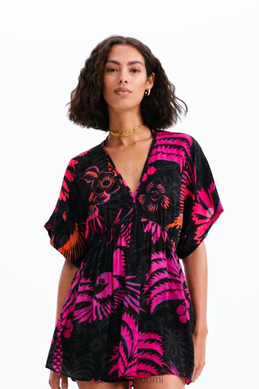 trooppinen tunikamekko Desigual naiset F4V04358 vaatetus