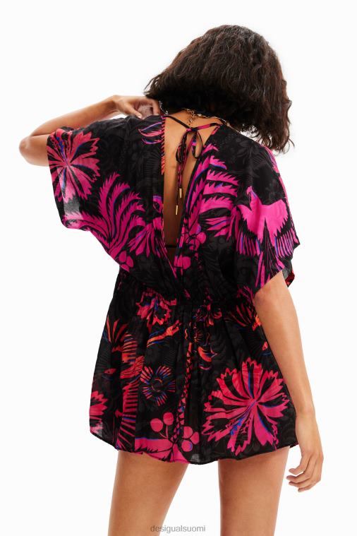 trooppinen tunikamekko Desigual naiset F4V04358 vaatetus