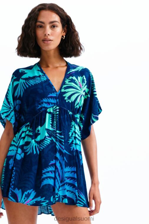 trooppinen tunikamekko Desigual naiset F4V04968 vaatetus