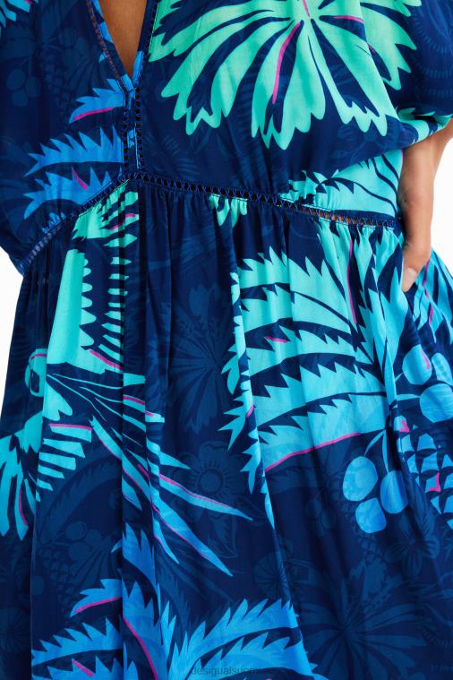 trooppinen tunikamekko Desigual naiset F4V04968 vaatetus