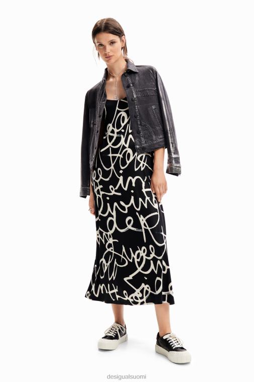 viesti midi slip mekko Desigual naiset F4V0433 vaatetus