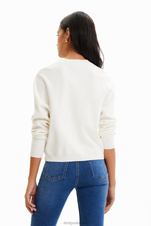 Mikki Hiiri brodeerattu villapaita Desigual naiset F4V04351 vaatetus