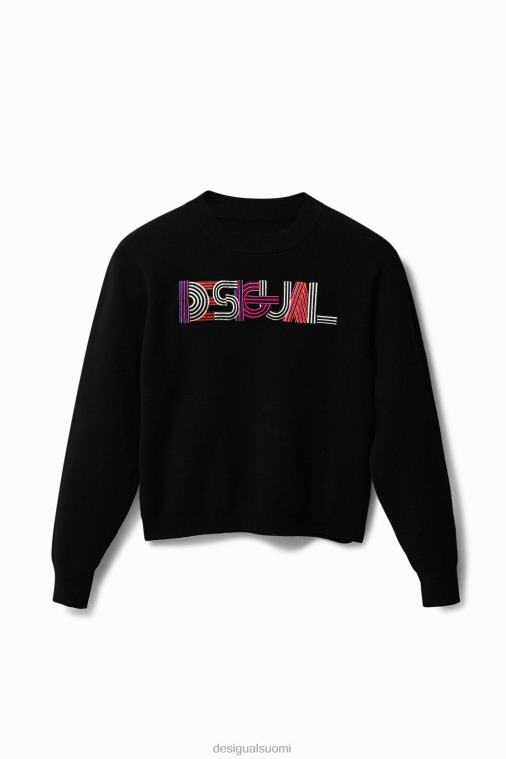 brodeerattu neulepusero Desigual naiset F4V041083 vaatetus