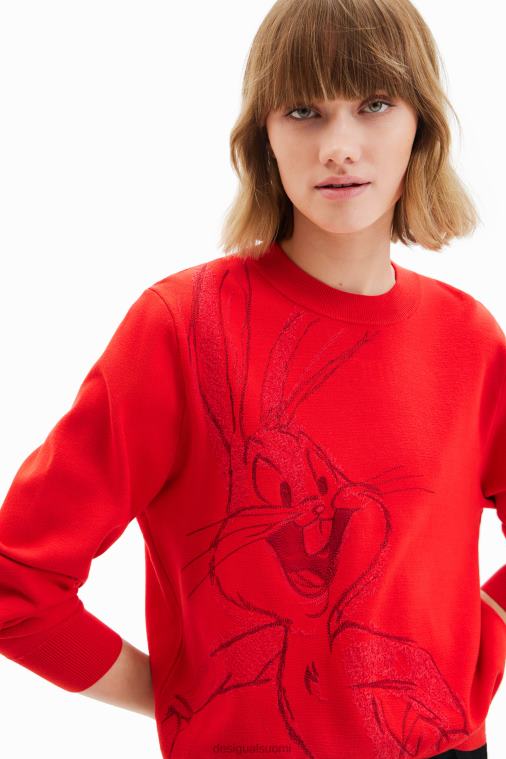 bugs pupu brodeerattu villapaita Desigual naiset F4V04801 vaatetus