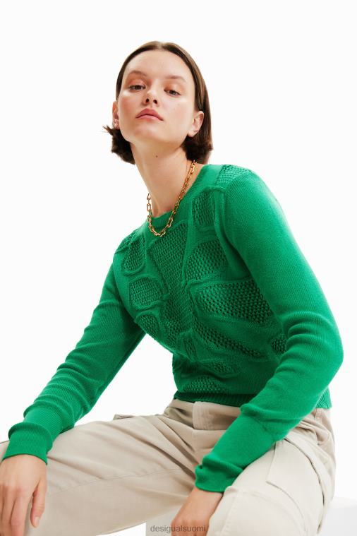 harjakattoinen kukkavillapaita Desigual naiset F4V04295 vaatetus