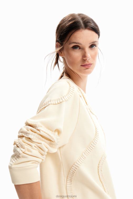 laskostettu nauhapaita Desigual naiset F4V0426 vaatetus