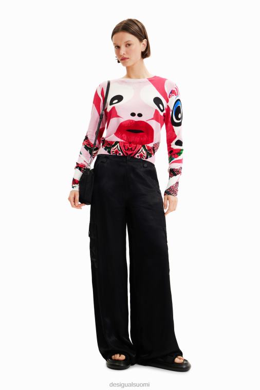 m. Christian Lacroix kasvopusero Desigual naiset F4V04285 vaatetus