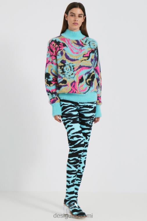 neulottu kauluspusero Desigual naiset F4V041117 vaatetus