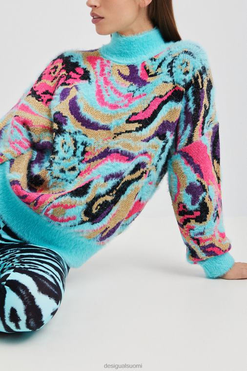 neulottu kauluspusero Desigual naiset F4V041117 vaatetus