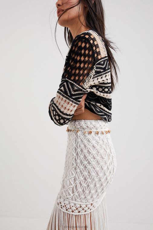 puoliläpinäkyvä virkattu neule Desigual naiset F4V041031 vaatetus