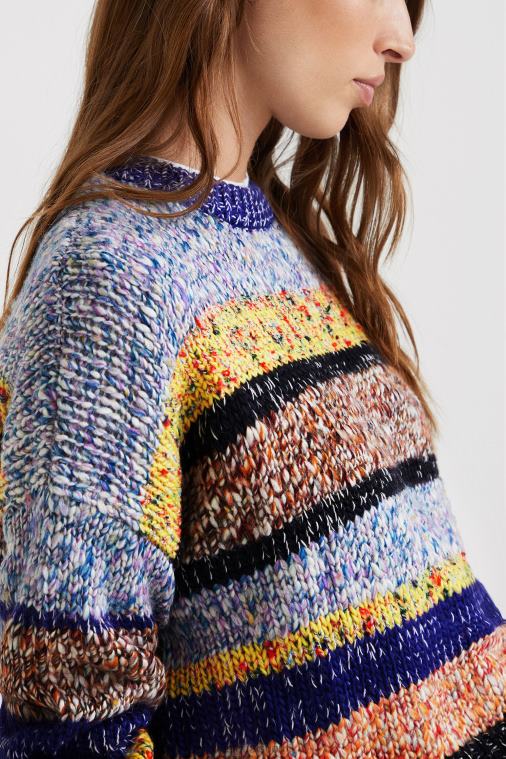 trikoopusero marmoroitu Desigual naiset F4V041033 vaatetus