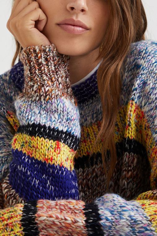 trikoopusero marmoroitu Desigual naiset F4V041033 vaatetus