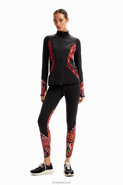 urheilullinen butterfly-takki Desigual naiset F4V04157 vaatetus