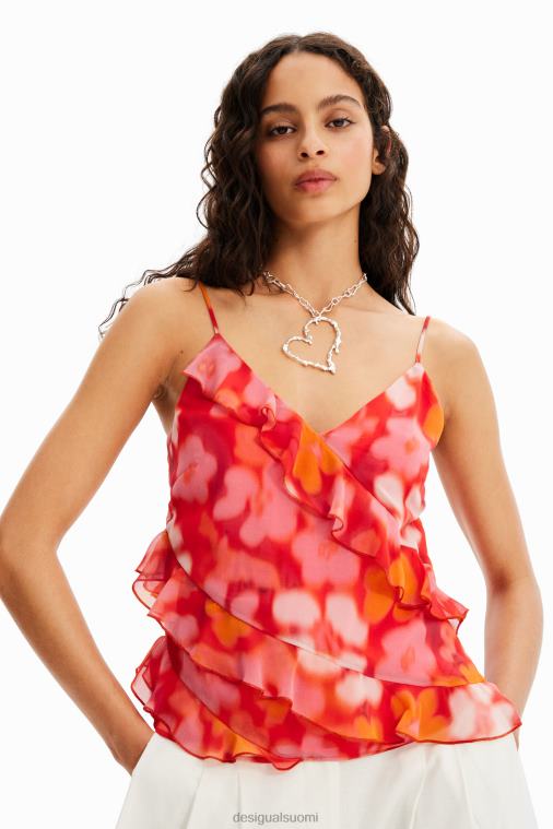 kukkainen nauhapusero Desigual naiset F4V04480 vaatetus