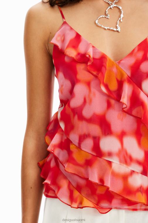 kukkainen nauhapusero Desigual naiset F4V04480 vaatetus