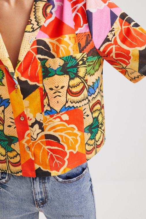 m. Christian Lacroix trooppinen paita Desigual naiset F4V041064 vaatetus