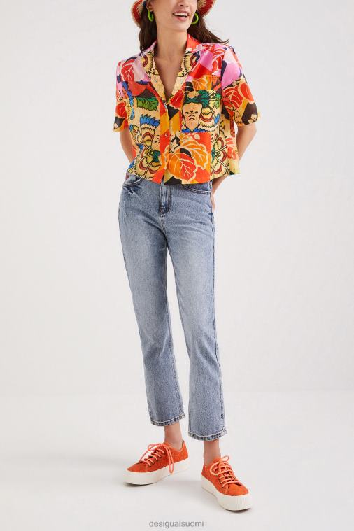 m. Christian Lacroix trooppinen paita Desigual naiset F4V041064 vaatetus