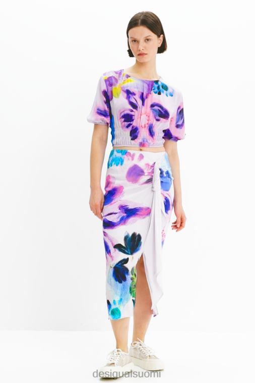 m. christian lacroix lyhyt kukkapusero Desigual naiset F4V04794 vaatetus