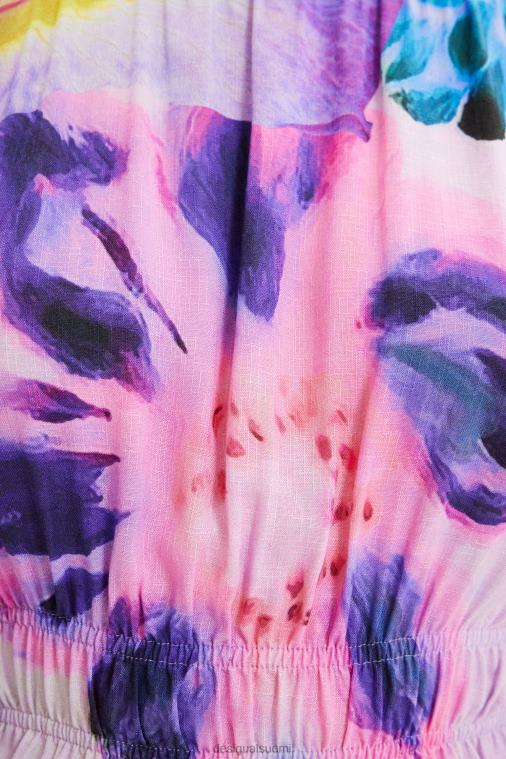 m. christian lacroix lyhyt kukkapusero Desigual naiset F4V04794 vaatetus