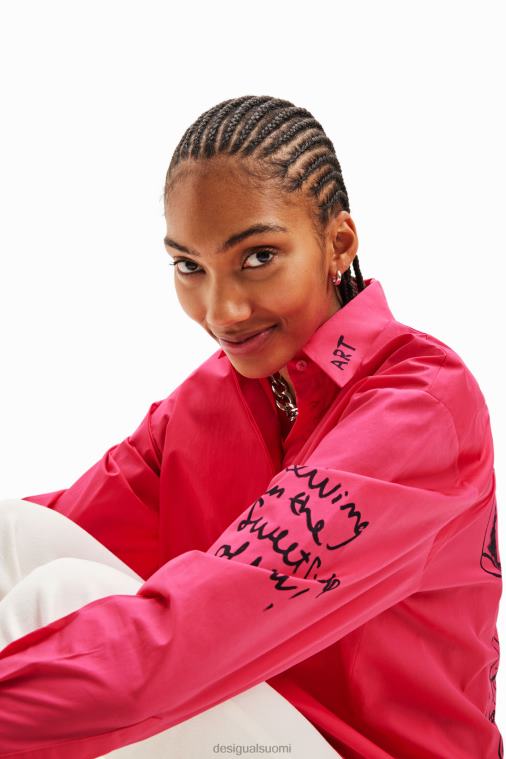 oversize faces paita Desigual naiset F4V04104 vaatetus