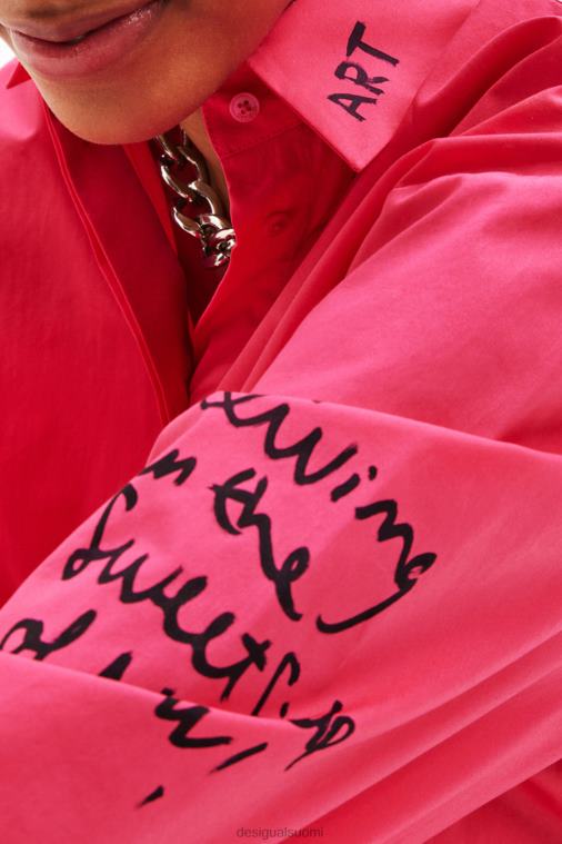 oversize faces paita Desigual naiset F4V04104 vaatetus