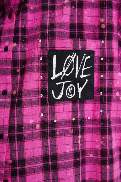 oversize ruudullinen paita Desigual naiset F4V04449 vaatetus