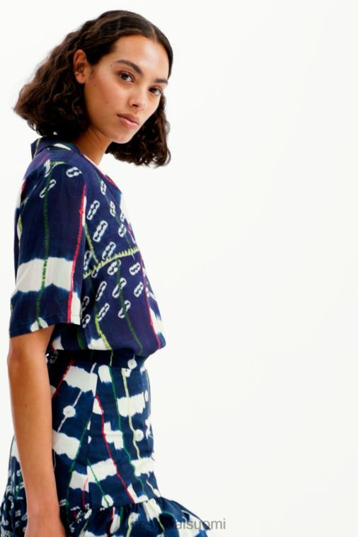 stella jean resort paita Desigual naiset F4V04432 vaatetus