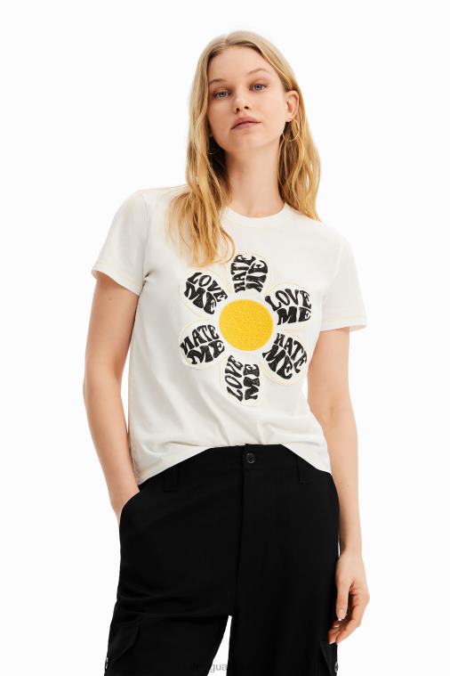daisy patch t-paita Desigual naiset F4V04493 vaatetus