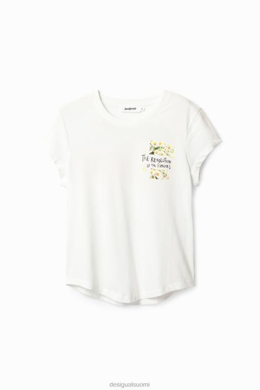 kukkaviesti t-paita Desigual naiset F4V0421 vaatetus