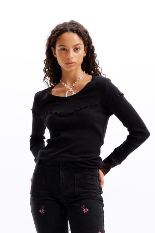 kuvioitu resorit-paita Desigual naiset F4V04274 vaatetus