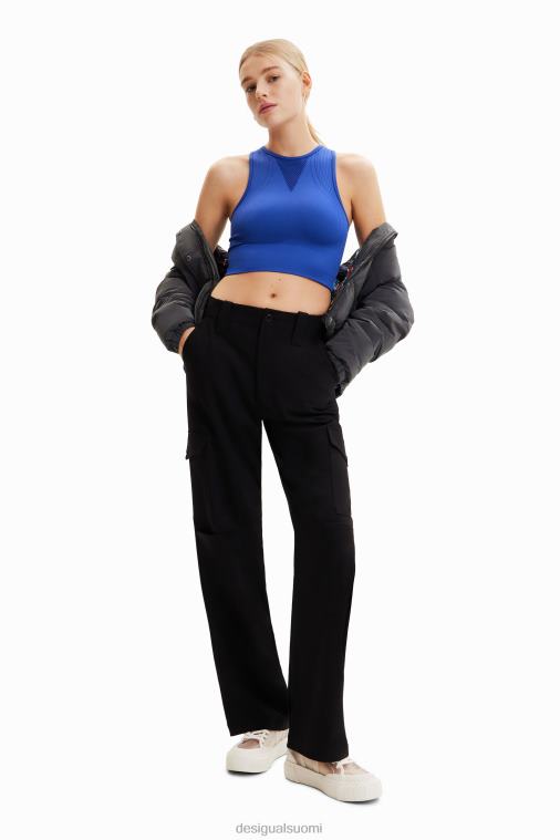 lyhyt stretch-urheilupaita Desigual naiset F4V04673 vaatetus